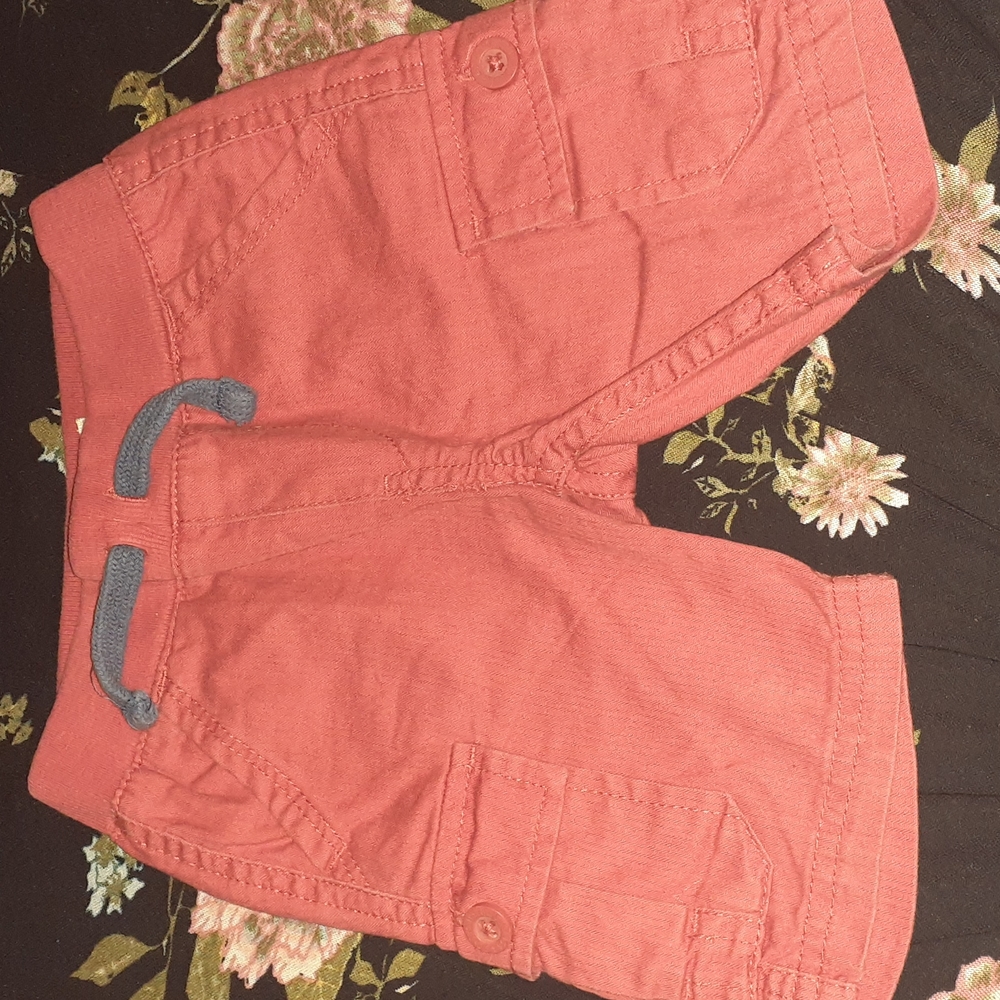 Levi's Woven Cargo Short | 12M | Coral Red